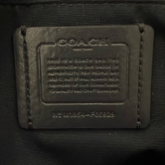 Coach Buffalo Plaid City Zip Tote Shoulder Bag Style No. F66929 - Picture 4 of 5